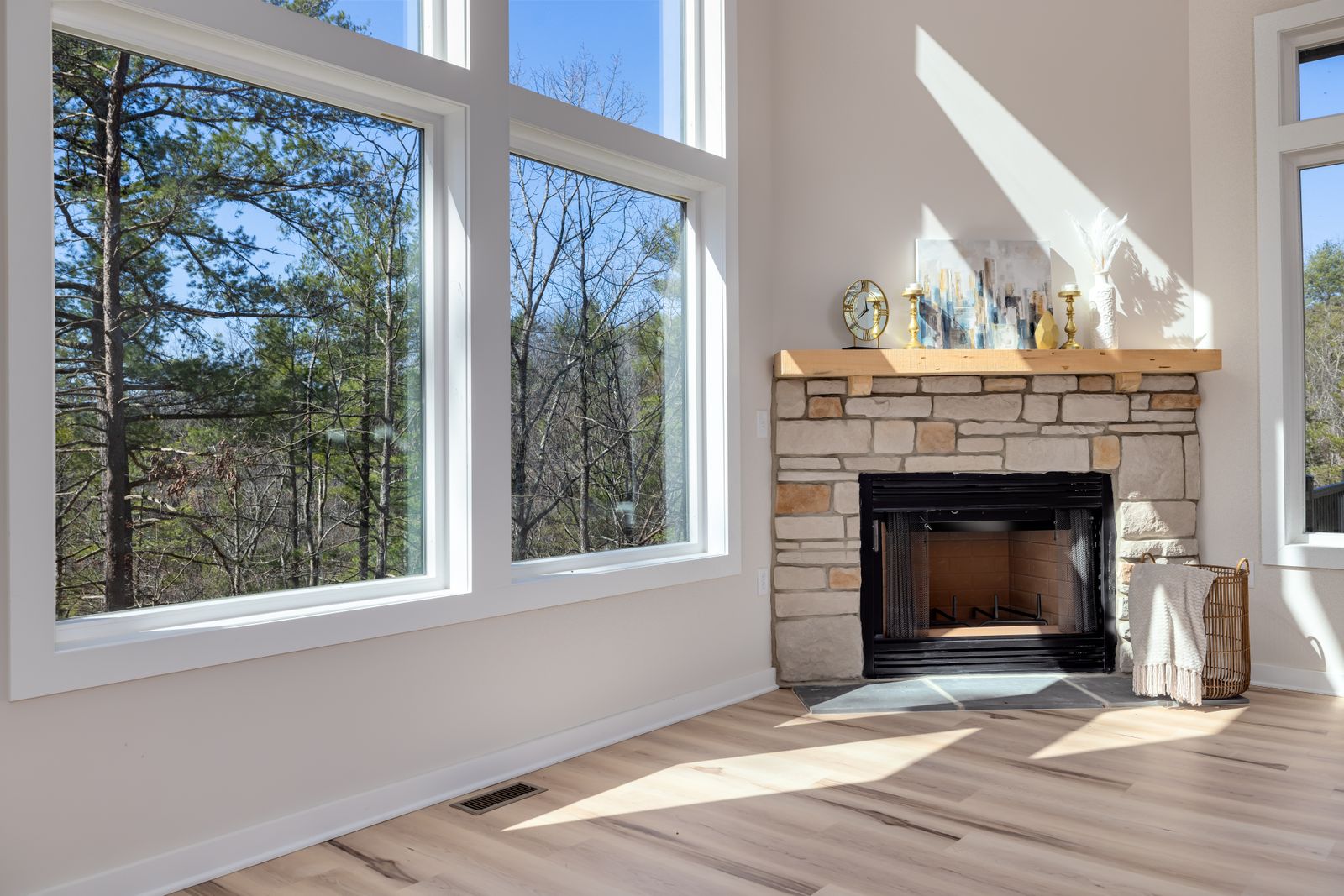 Main living space at 227 Brooks St