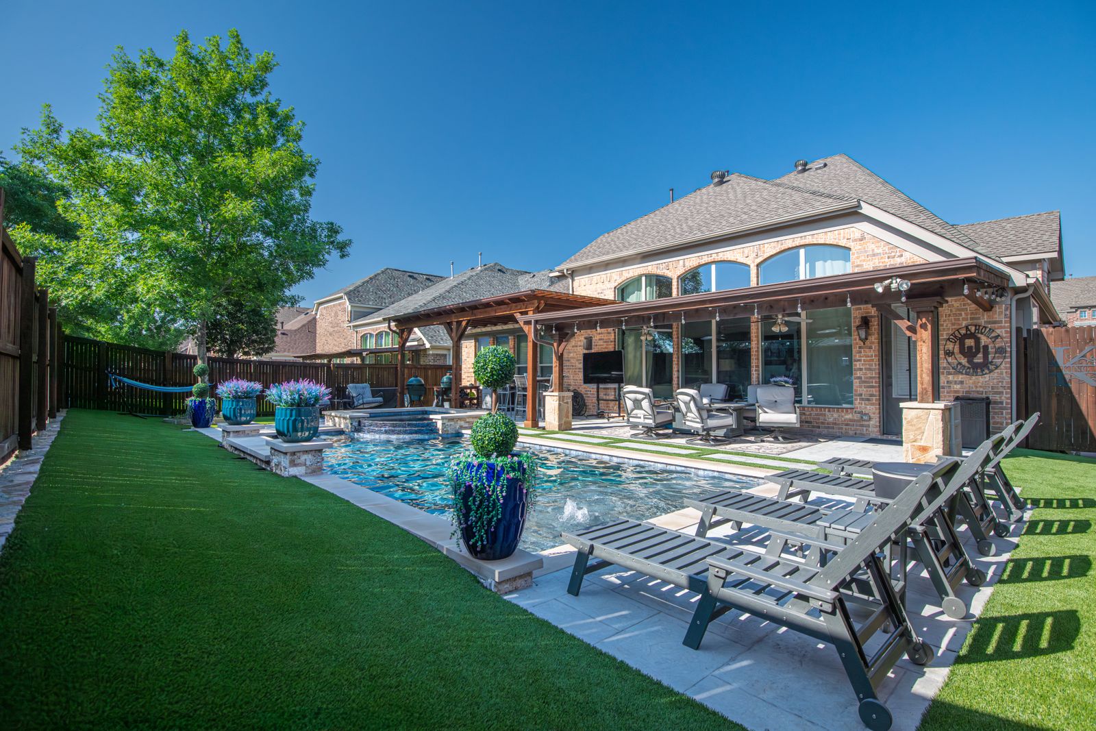 Outdoor space at 412 Lassiter Mill Rd